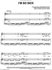 Cover icon of I'm So Sick sheet music for voice, piano or guitar by Flyleaf, James Culpepper, Jared Hartmann, Kirkpatrick Seals, Lacey Mosley and Sameer Bhattacharya, intermediate skill level