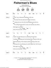 Cover icon of Fisherman's Blues sheet music for guitar (chords) by The Waterboys, Mike Scott and Steve Wickham, intermediate skill level