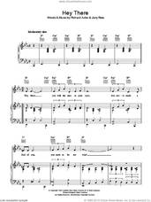 Cover icon of Hey There sheet music for voice, piano or guitar by Richard Adler and Jerry Ross, intermediate skill level