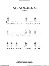 Cover icon of Polly Put The Kettle On sheet music for guitar (chords), intermediate skill level