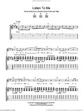 Cover icon of Listen To Me sheet music for guitar (tablature) by Buddy Holly, Charles Hardin and Norman Petty, intermediate skill level