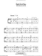 Cover icon of Night And Day sheet music for piano solo by Frank Sinatra and Cole Porter, easy skill level