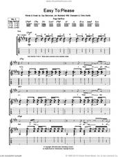 Cover icon of Easy To Please sheet music for guitar (tablature) by Coldplay, Chris Martin, Guy Berryman, Jon Buckland and Will Champion, intermediate skill level