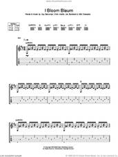 Cover icon of I Bloom Blaum sheet music for guitar (tablature) by Coldplay, Chris Martin, Guy Berryman, Jon Buckland and Will Champion, intermediate skill level