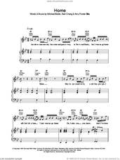 Cover icon of Home sheet music for voice, piano or guitar by Michael Buble, Alan Chang and Amy Foster Gilles, wedding score, intermediate skill level