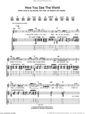 Cover icon of How You See The World sheet music for guitar (tablature) by Coldplay, Chris Martin, Guy Berryman, Jon Buckland and Will Champion, intermediate skill level