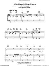 Cover icon of I Wish I Was In New Orleans sheet music for voice, piano or guitar by Tom Waits, intermediate skill level