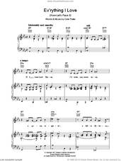 Cover icon of Ev'rything I Love sheet music for voice, piano or guitar by Cole Porter, intermediate skill level