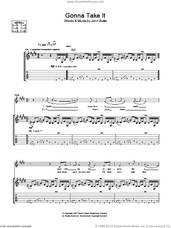 Cover icon of Gonna Take It sheet music for guitar (tablature) by John Butler, intermediate skill level