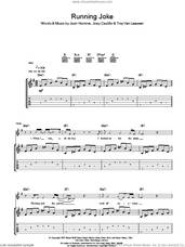 Cover icon of Running Joke sheet music for guitar (tablature) by Queens Of The Stone Age, Joey Castillo, Josh Homme and Troy Van Leeuwen, intermediate skill level