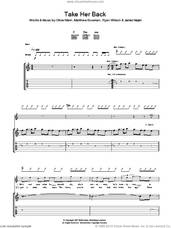 Cover icon of Take Her Back sheet music for guitar (tablature) by The Pigeon Detectives, James Naylor, Matthew Bowman, Oliver Main and Ryan Wilson, intermediate skill level