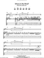Cover icon of Where Is My Mind? sheet music for guitar (tablature) by Pixies and Francis Black, intermediate skill level