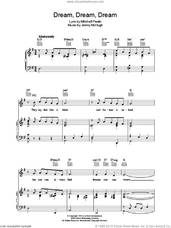 Cover icon of Dream Dream Dream sheet music for voice, piano or guitar by Jimmy McHugh and Mitchell Parish, intermediate skill level