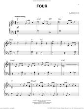 Cover icon of Four sheet music for piano solo by John Coltrane and Miles Davis, beginner skill level
