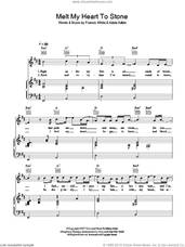 Cover icon of Melt My Heart To Stone sheet music for voice, piano or guitar by Adele, Adele Adkins and Francis White, intermediate skill level