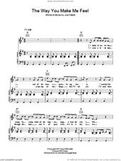 Cover icon of The Way You Make Me Feel sheet music for voice, piano or guitar by McFly and Joel Stentz, intermediate skill level