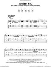 Cover icon of Without You sheet music for guitar solo (easy tablature) by The Kid LAROI, Billy Walsh, Blake Slatkin, Charlton Howard and Omer Fedi, easy guitar (easy tablature)