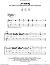 Cover icon of Levitating sheet music for guitar solo (easy tablature) by Dua Lipa, Clarence Coffee Jr., Sarah Hudson and Stephen Kozmeniuk, easy guitar (easy tablature)