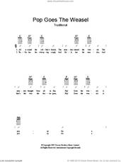 Cover icon of Pop Goes The Weasel sheet music for guitar (chords), intermediate skill level