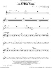 Cover icon of Louder Than Words (from tick, tick... BOOM!) (arr. Mac Huff) (complete set of parts) sheet music for orchestra/band by Jonathan Larson and Mac Huff, intermediate skill level