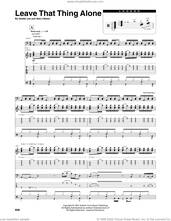 Cover icon of Leave That Thing Alone sheet music for chamber ensemble (Transcribed Score) by Rush, Alex Lifeson and Geddy Lee, intermediate skill level