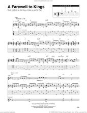 Cover icon of A Farewell To Kings sheet music for chamber ensemble (Transcribed Score) by Rush, Alex Lifeson, Geddy Lee and Neil Peart, intermediate skill level