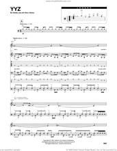 Cover icon of YYZ sheet music for chamber ensemble (Transcribed Score) by Rush, Alex Lifeson and Geddy Lee, intermediate skill level