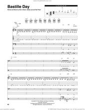 Cover icon of Bastille Day sheet music for chamber ensemble (Transcribed Score) by Rush, Alex Lifeson, Geddy Lee and Neil Peart, intermediate skill level