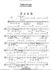 Cover icon of Tattoo'd Lady sheet music for guitar (tablature) by Rory Gallagher, intermediate skill level