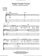 Cover icon of Straight Towards The Sun sheet music for guitar (tablature) by Newton Faulkner and Crispin Hunt, intermediate skill level