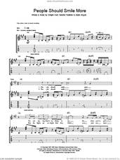 Cover icon of People Should Smile More sheet music for guitar (tablature) by Newton Faulkner, Adam Argyle and Crispin Hunt, intermediate skill level