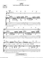 Cover icon of U.F.O. sheet music for guitar (tablature) by Newton Faulkner and Toby Faulkner, intermediate skill level