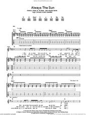 Cover icon of Always The Sun sheet music for guitar (tablature) by The Stranglers, David Greenfield, Hugh Cornwell, Jean-Jacques Burnel and Jet Black, intermediate skill level