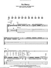 Cover icon of No Mercy sheet music for guitar (tablature) by The Stranglers, David Greenfield, Hugh Cornwell, Jean-Jacques Burnel and Jet Black, intermediate skill level