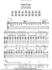 Cover icon of Walk On By sheet music for guitar (tablature) by The Stranglers, Burt Bacharach and Hal David, intermediate skill level