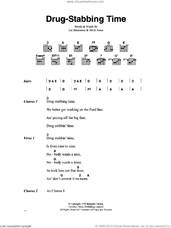 Cover icon of Drug-Stabbing Time sheet music for guitar (chords) by The Clash, Joe Strummer and Mick Jones, intermediate skill level