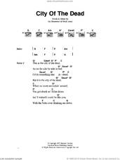 Cover icon of City Of The Dead sheet music for guitar (chords) by The Clash, Joe Strummer and Mick Jones, intermediate skill level