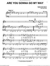 Cover icon of Are You Gonna Go My Way sheet music for voice, piano or guitar by Lenny Kravitz and Craig Ross, intermediate skill level