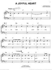 Cover icon of A Joyful Heart sheet music for piano solo by Frank Hernandez, easy skill level