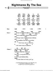 Cover icon of Nightmares By The Sea sheet music for guitar (chords) by Jeff Buckley, intermediate skill level
