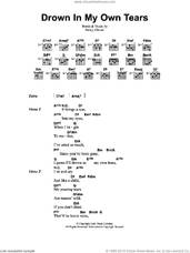 Cover icon of I'll Drown In My Own Tears sheet music for guitar (chords) by Jeff Buckley and Henry Glover, intermediate skill level