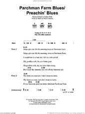 Cover icon of Parchman Farm Blues / Preachin' Blues sheet music for guitar (chords) by Jeff Buckley, Bukka White and Robert Johnson, intermediate skill level