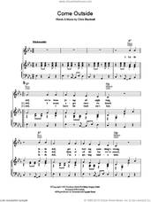 Cover icon of Come Outside sheet music for voice, piano or guitar by Mike Sarne and Christopher Blackwell, intermediate skill level