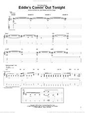Cover icon of Eddie's Comin' Out Tonight sheet music for guitar (tablature) by Night Ranger, Jack Blades and Kelly Keagy, intermediate skill level