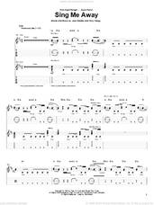 Cover icon of Sing Me Away sheet music for guitar (tablature) by Night Ranger, Jack Blades and Kelly Keagy, intermediate skill level