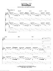 Cover icon of Goodbye sheet music for guitar (tablature) by Night Ranger, Jack Blades and Jeff Watson, intermediate skill level