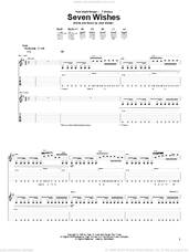 Cover icon of Seven Wishes sheet music for guitar (tablature) by Night Ranger and Jack Blades, intermediate skill level
