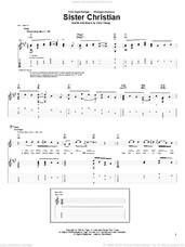 Cover icon of Sister Christian sheet music for guitar (tablature) by Night Ranger and Kelly Keagy, intermediate skill level