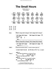 Cover icon of The Small Hours sheet music for guitar (chords) by Metallica and John Mortimer, intermediate skill level