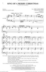 Cover icon of Sing Of A Merry Christmas sheet music for choir (2-Part) by Joseph M. Martin, intermediate duet